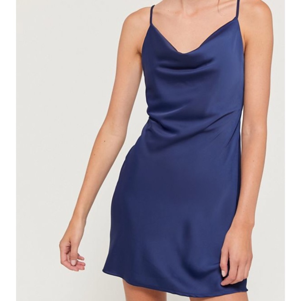 Urban outfitters cowl neck slip dress